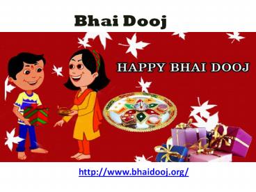 Bhai Dooj 2018 Celebration