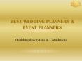 Wedding stage decorators in Coimbatore | Event planners in Coimbatore PowerPoint PPT Presentation