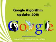 Google Algorithm updates 2018