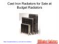 Cast Iron Radiators For Sale | Budget Radiators
