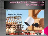 Netgear Arlo Go with LTE connectivity for 100% wireless security