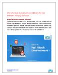 What is Full Stack Development, How to Become Full Stack Developer ? A Step by Step Guide PowerPoint PPT Presentation