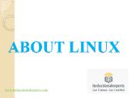 Linux online training || Linux online course - iteducationalexperts.com