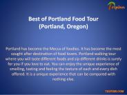 Best of Portland Food Tour (Portland, Oregon)