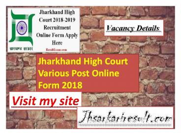 Vacancy details (24)