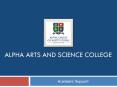 Alpha arts and science college PowerPoint PPT Presentation