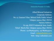 Dolomite Powder in India (2)