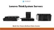 IBM Lenovo ThinkSystem server