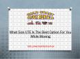 What Size UTE Is The Best Option For You While Moving PowerPoint PPT Presentation