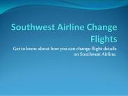 Southwest Flight Change Rules