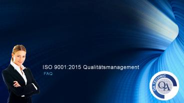 ISO 9001:2015 Qualitätsmanagement