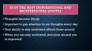 25 Inspiring Motivational Quotes!