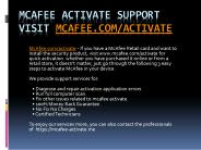 Mcafee Antivirus|Mcafee Activate - mcafee.com/activate