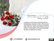 Send flowers Online Via YuvaFlowers