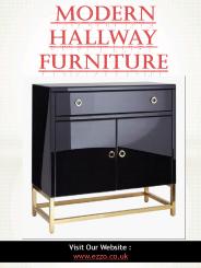 Modern Hallway Furniture