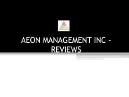 Aeon Management Inc   - ( Chennai)