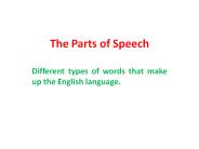 Parts of Speech