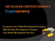 ERC20 Token Development Company - Coin Wallet Development Services
