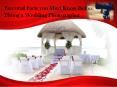 Essential Facts you Must Know Before Hiring a Wedding Photographer PowerPoint PPT Presentation