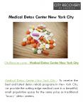 Medical Detox Center New York City PowerPoint PPT Presentation