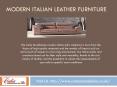 Modern Italian Leather Furniture PowerPoint PPT Presentation