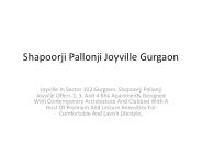 Shapoorji Pallonji Joyville Gurgaon