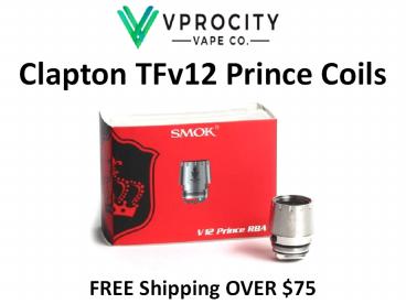 Clapton TFv12 Prince Coils