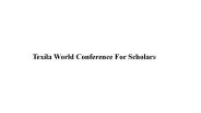 Texila World Conference For Scholars