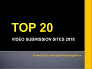 Top 20 Video Submission Sites 2018