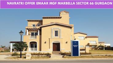 Navratri Offer Emaar MGF Marbella Sector 66 Gurgaon