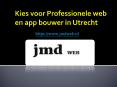 web en app Bouwer in Utrecht PowerPoint PPT Presentation