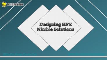 HPE2-K42 Practice Test Dumps