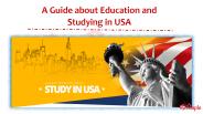 A Guide about Education and Studying in USA