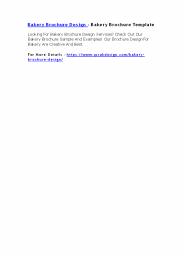 Bakery Brochure Design - Bakery Brochure Template (3)