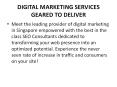 Digital Marketing Agency in Singapore, Digital Agency in Singapore PowerPoint PPT Presentation