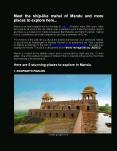 Meet the ship-like mahal of Mandu and more places to explore here... PowerPoint PPT Presentation