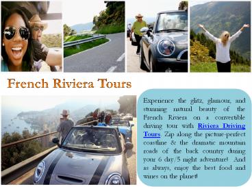 French Riviera Tours