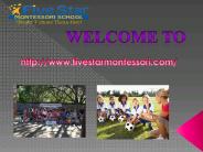 Montessori Education |Five Star Montessori Program