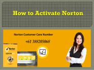 How to Activate Norton