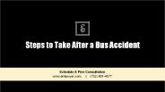 Important Steps To Take After Bus Accident
