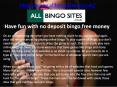 Have Fun With No Deposit Bingo Free Money PowerPoint PPT Presentation