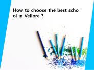 matriculation schools in vellore