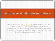 Advanced Guidelines to MLM Software India