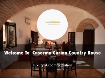 Caserma Carina Presentation