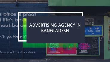 Advertising Agency in Bangladesh