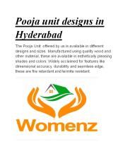 interior design for pooja room wall units