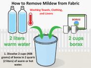 How to Remove Mildew from Fabric