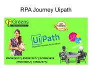 RPA Journey Uipath