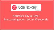 Pay rent using credit card -Nobroker