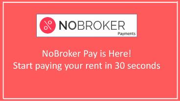 Pay rent using credit card -Nobroker (1)